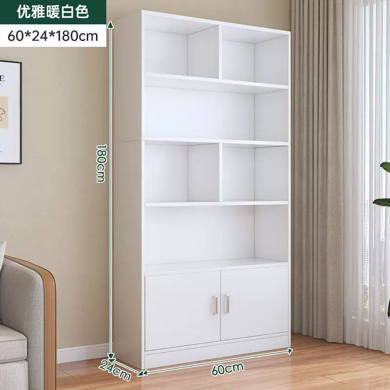 Bookcases, floor to ceiling shelves, multi-layer student home bookshelves, living room integrated wall to wall bookshelves, study floor to ceiling cabinets