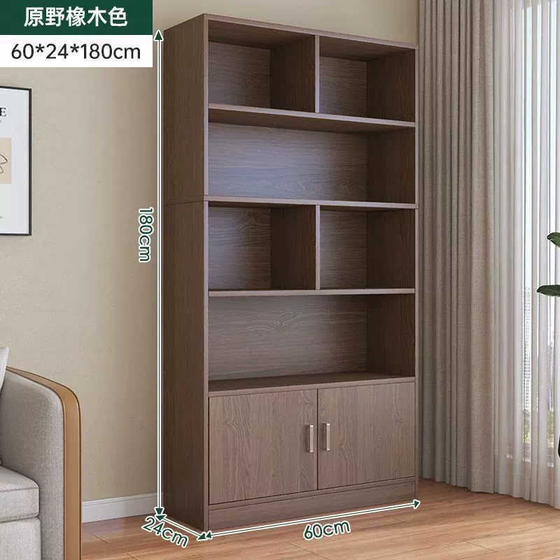 Bookcases, floor to ceiling shelves, multi-layer student home bookshelves, living room integrated wall to wall bookshelves, study floor to ceiling cabinets