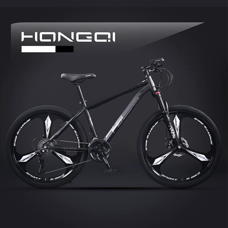 Red Flag Official Flagship Store Aluminum Alloy Mountaineering Bike Male Adult Off road Variable Speed Road Bike Youth Bike