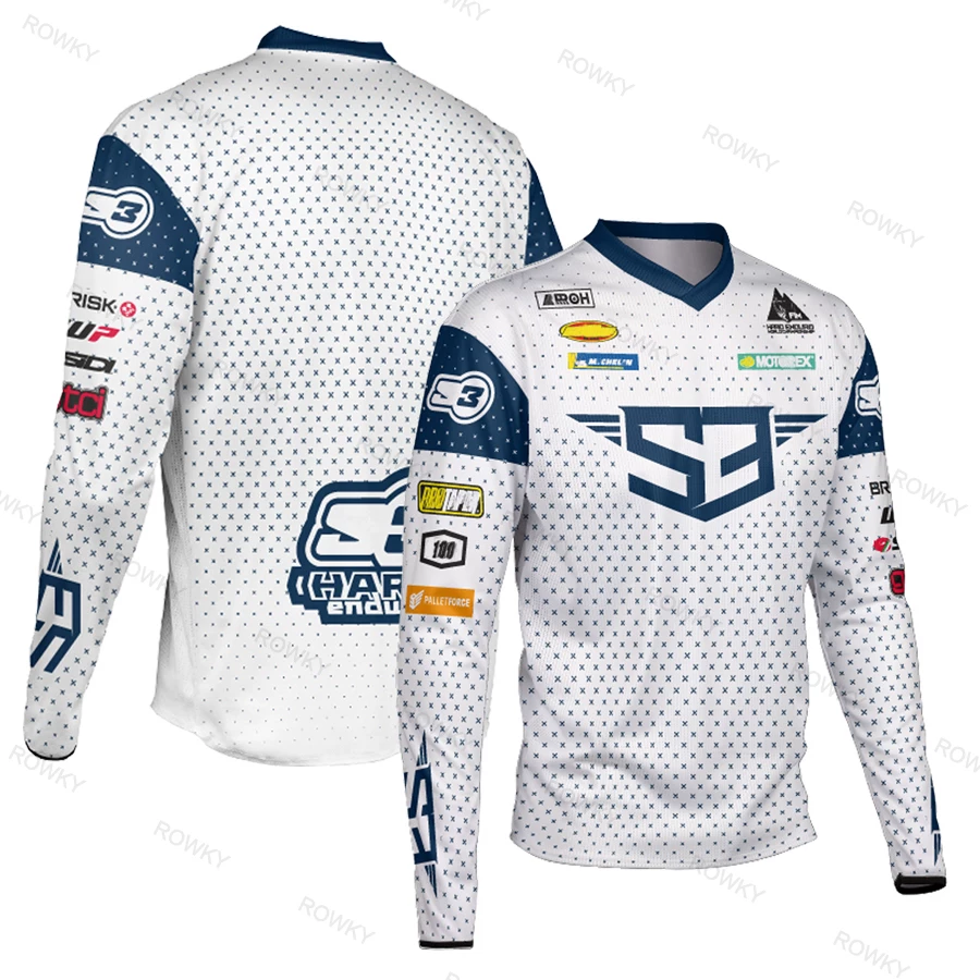 S3 motorcycle shirt racing suit quick dry long sleeved motorcycle suit mountain off-road riding suit bicycle speed conquer men