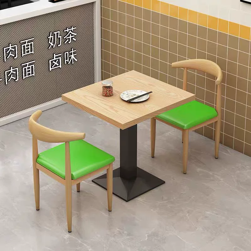 Dining chairs, fast food restaurants, dining table and chair combinations, small household rectangular dining tables, modern simple and luxurious dining tables