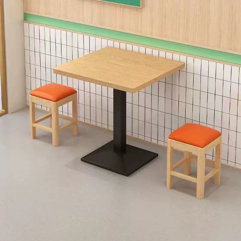Dining chairs, fast food restaurants, dining table and chair combinations, small household rectangular dining tables, modern simple and luxurious dining tables