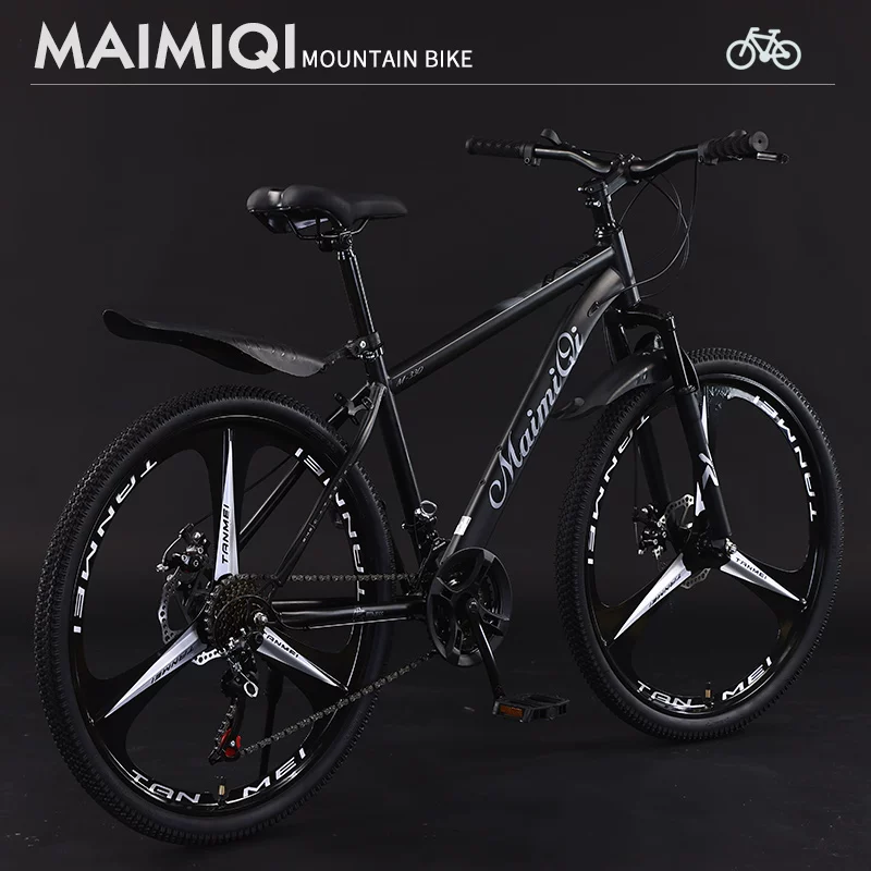 Mountain bike, adult lightweight, shock-absorbing, off-road, unisex, student dual disc brake, commuting bike