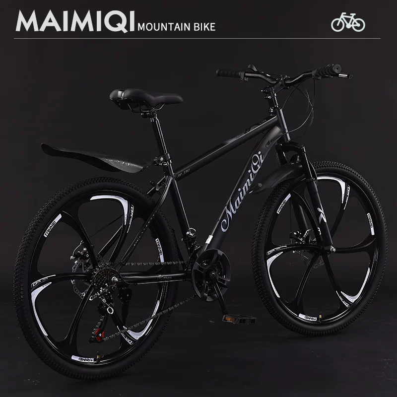 Mountain bike, adult lightweight, shock-absorbing, off-road, unisex, student dual disc brake, commuting bike