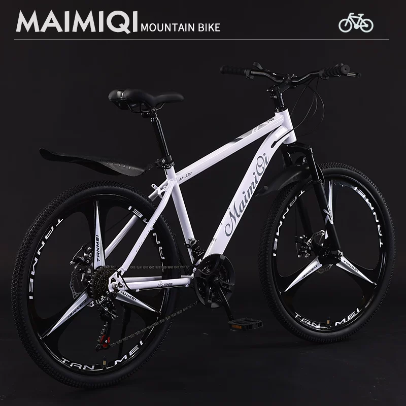 Mountain bike, adult lightweight, shock-absorbing, off-road, unisex, student dual disc brake, commuting bike