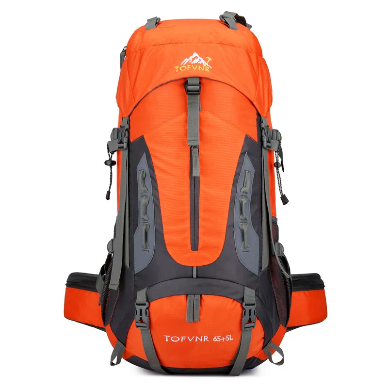 Men's 75L professional outdoor hiking backpack 65 70 liter backpack for women's large capacity camping backpack