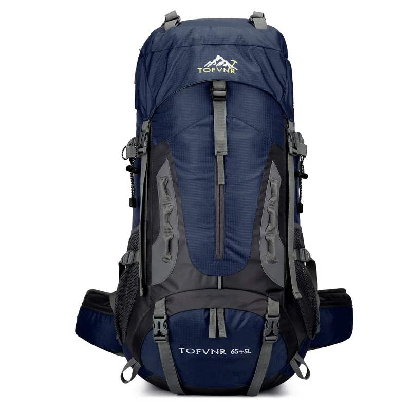 Men's 75L professional outdoor hiking backpack 65 70 liter backpack for women's large capacity camping backpack