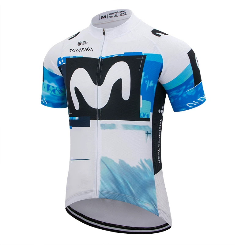 Sky cycling suit short sleeved set men's summer road cycling suit quick drying breathable mountain baby bag cycling pants top