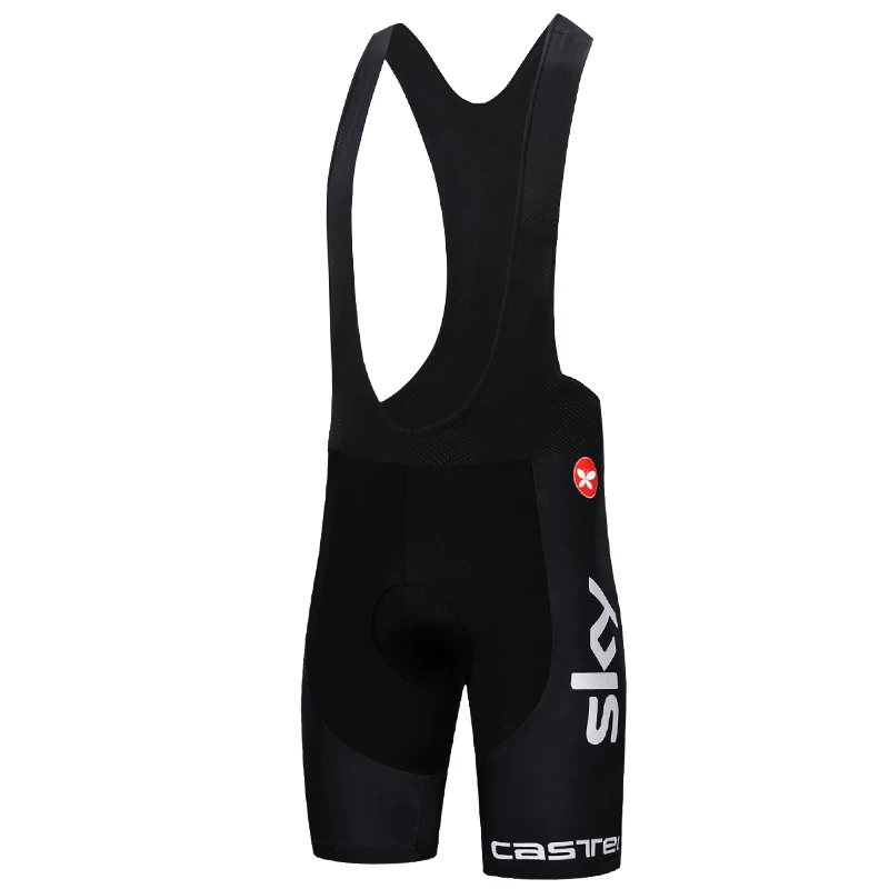 Sky cycling suit short sleeved set men's summer road cycling suit quick drying breathable mountain baby bag cycling pants top