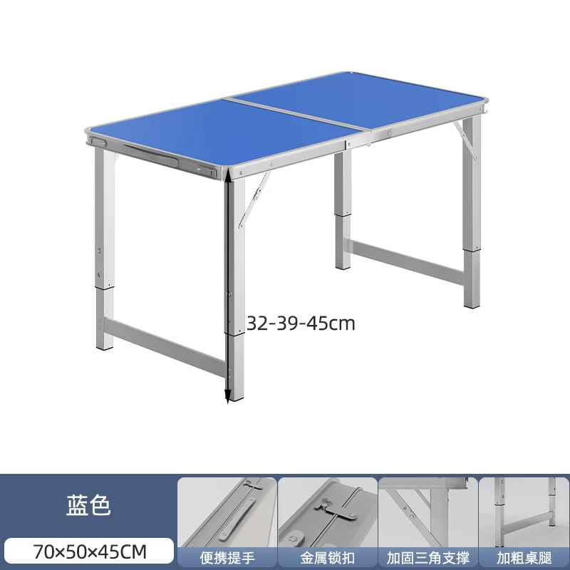 Folding tables, night market stalls, starting work, folding tables and chairs, setting up stalls, folding tables and chairs, outdoor portable push tables