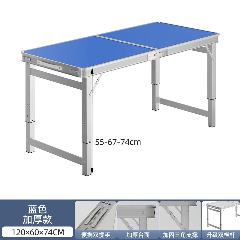 Folding tables, night market stalls, starting work, folding tables and chairs, setting up stalls, folding tables and chairs, outdoor portable push tables