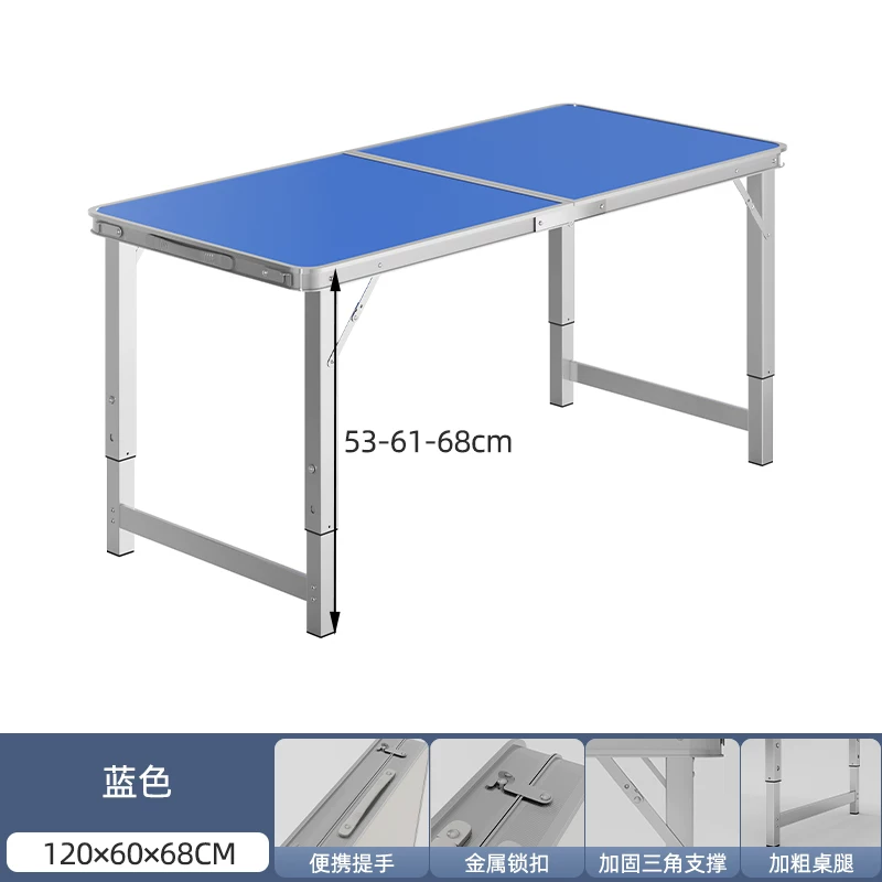 Folding tables, night market stalls, starting work, folding tables and chairs, setting up stalls, folding tables and chairs, outdoor portable push tables