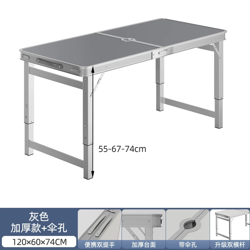 Folding tables, night market stalls, starting work, folding tables and chairs, setting up stalls, folding tables and chairs, outdoor portable push tables