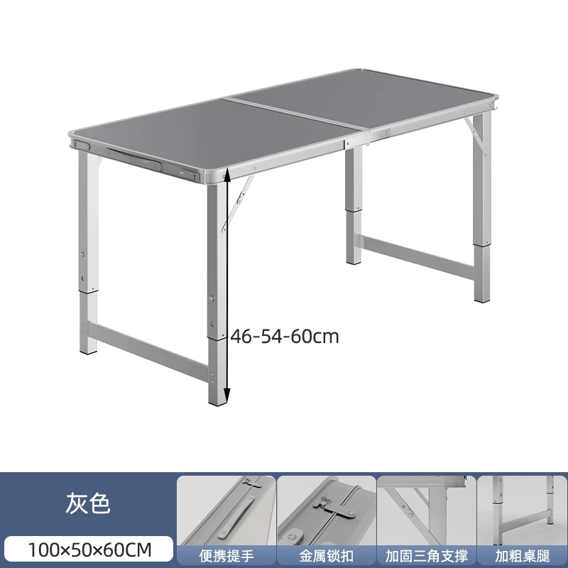 Folding tables, night market stalls, starting work, folding tables and chairs, setting up stalls, folding tables and chairs, outdoor portable push tables