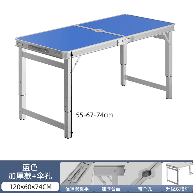 Folding tables, night market stalls, starting work, folding tables and chairs, setting up stalls, folding tables and chairs, outdoor portable push tables