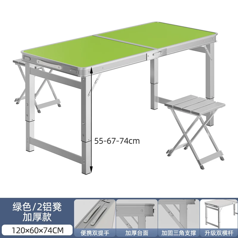 Folding tables, night market stalls, starting work, folding tables and chairs, setting up stalls, folding tables and chairs, outdoor portable push tables