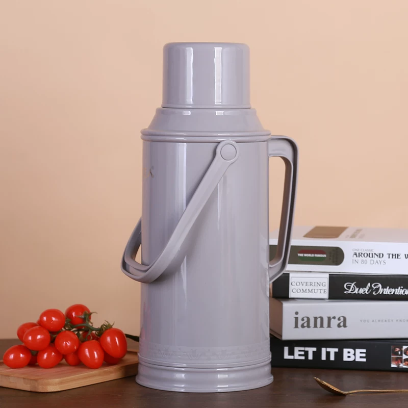 3.2L old-fashioned hot water bottle, household heater, student dormitory insulation, water bottle shell, large capacity glass tea bottle