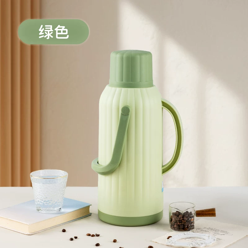 3.2L old-fashioned hot water bottle, household heater, student dormitory insulation, water bottle shell, large capacity glass tea bottle