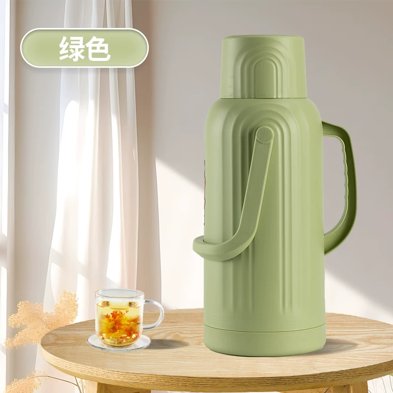 3.2L old-fashioned hot water bottle, household heater, student dormitory insulation, water bottle shell, large capacity glass tea bottle