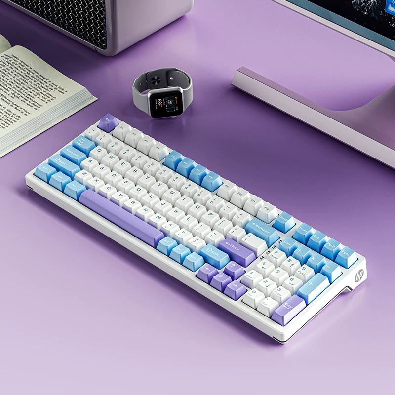 HP Mechanical Keyboard, Keyboard, Mouse Set, Mouse, Gaming, Laptop, Keyboard, Desktop, Male and Female Office