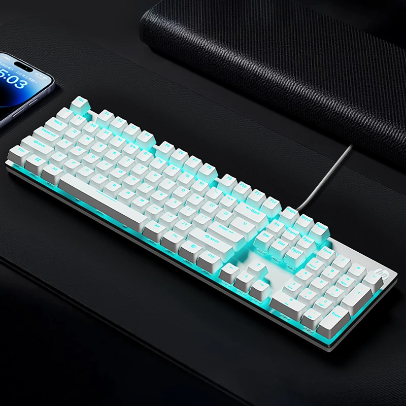 HP Mechanical Keyboard, Keyboard, Mouse Set, Mouse, Gaming, Laptop, Keyboard, Desktop, Male and Female Office