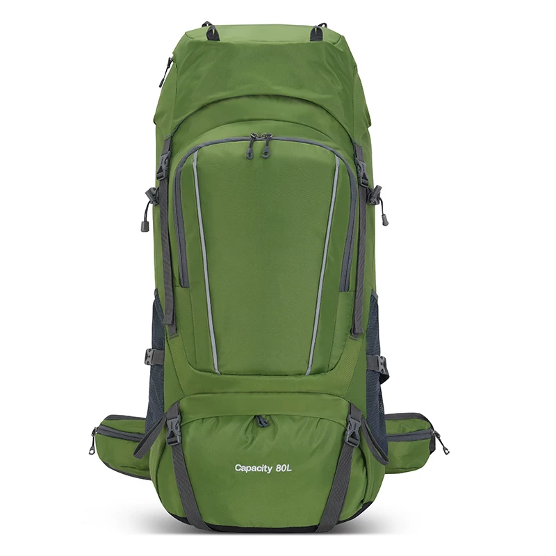 2025 Outdoor Large Capacity Mountaineering 80 liter Multi functional Camping Tent, Anti Splashing Water Travel Backpack Bag for Hiking