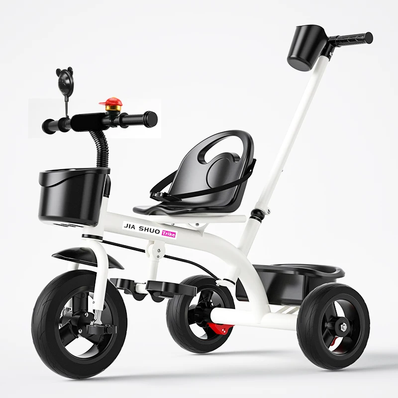 Children's tricycle, bicycle, 1-3-2-6 years old, large size children's bicycle, baby stroller, 3-wheel stroller, bicycle for infants and young children