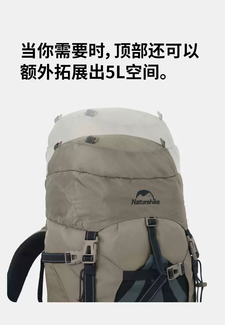 Norwegian hiking backpack for men, professional outdoor hiking backpack for women, 70L large capacity lightweight camping travel backpack