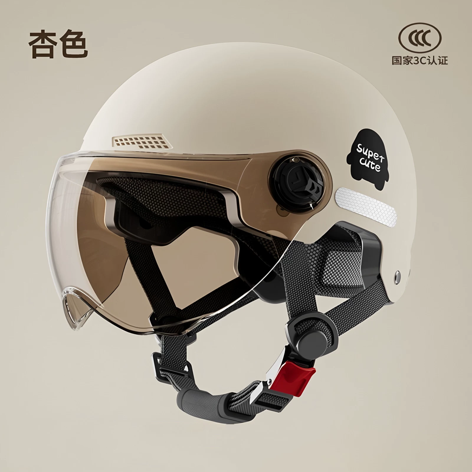 New national standard 3C certification for electric vehicle helmets, suitable for all seasons, men's and women's summer safety, motorcycle riding hats, sun protection