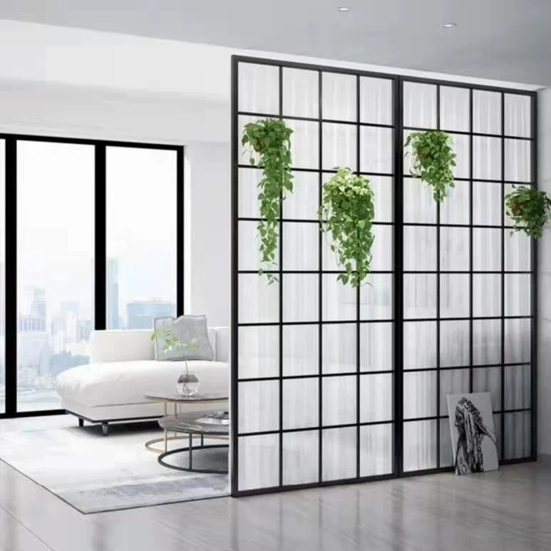 Screen partition, living room cover, home use, non perforated bedroom, curtain partition wall, office hollow entrance partition wall