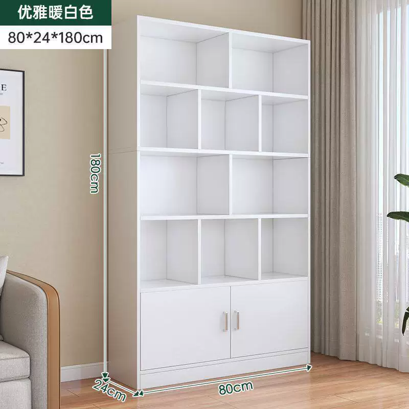 Bookcases, floor to ceiling shelves, multi-layer student home bookshelves, living room integrated wall to wall bookshelves, study floor to ceiling cabinets
