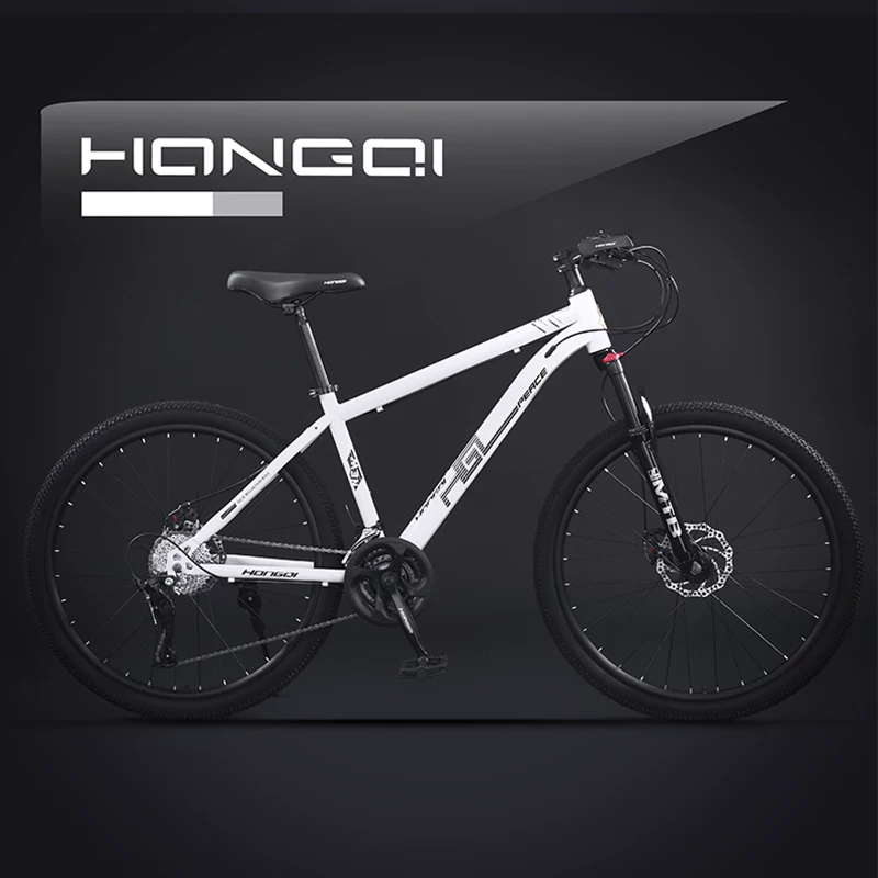 Red Flag Official Flagship Store Aluminum Alloy Mountaineering Bike Male Adult Off road Variable Speed Road Bike Youth Bike