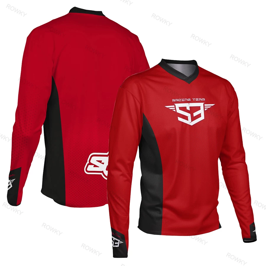 S3 motorcycle shirt racing suit quick dry long sleeved motorcycle suit mountain off-road riding suit bicycle speed conquer men