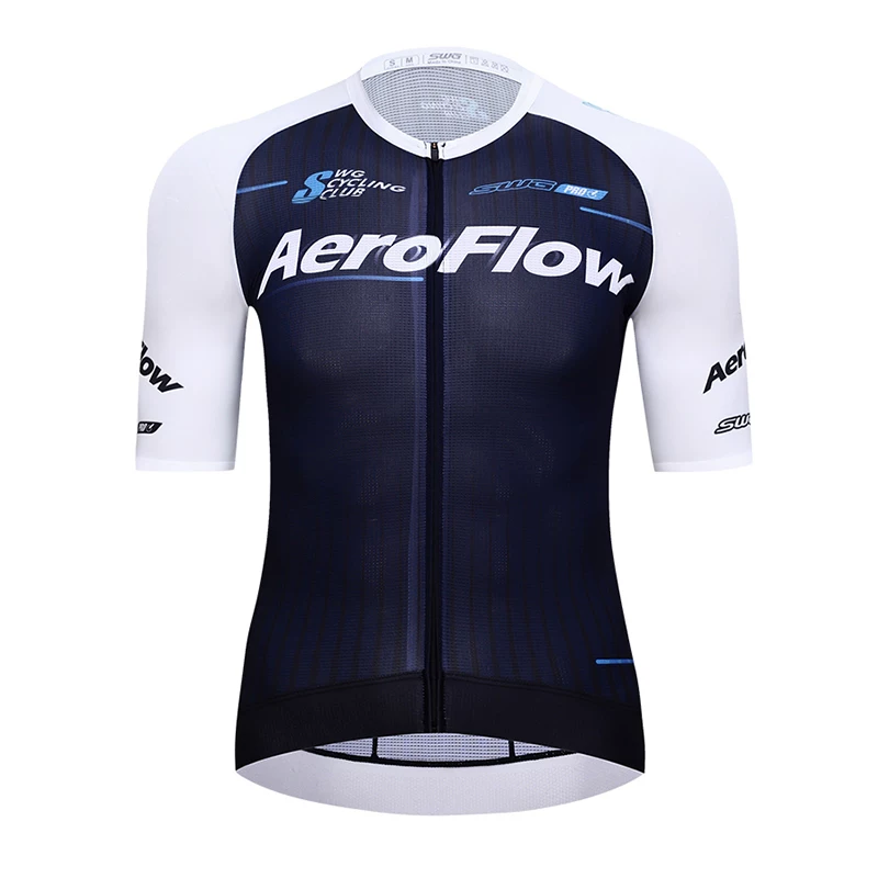 SWG Mingsheng cycling suit, men's summer competitive breathable quick drying short sleeved jumpsuit, double arrow seat cushion