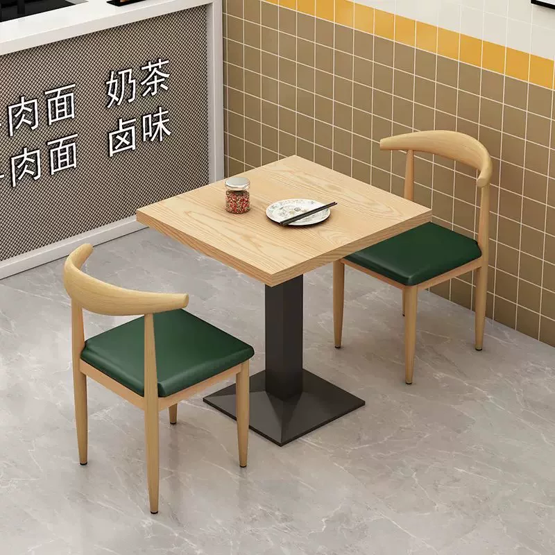 Dining chairs, fast food restaurants, dining table and chair combinations, small household rectangular dining tables, modern simple and luxurious dining tables