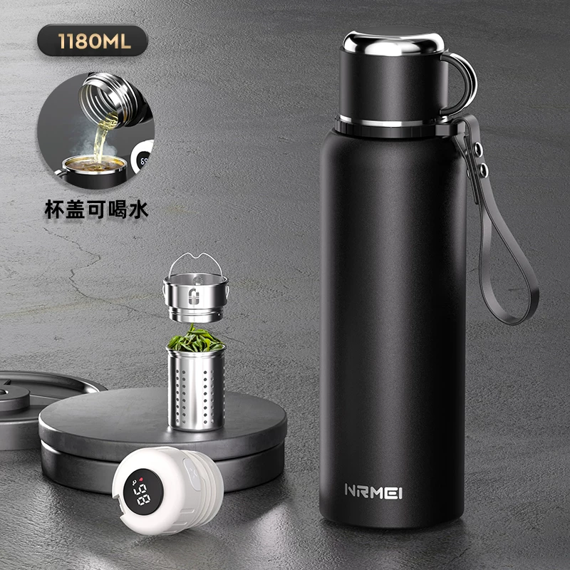 316 Insulated Cup for Girls, High Beauty Tea Separation 2025 New Large Insulated Pot, Large Capacity Water Cup