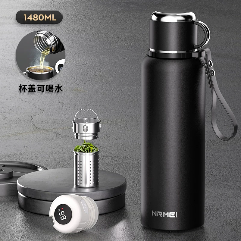 316 Insulated Cup for Girls, High Beauty Tea Separation 2025 New Large Insulated Pot, Large Capacity Water Cup