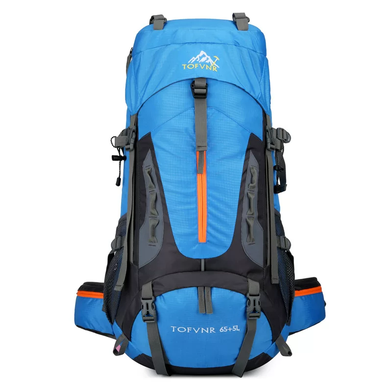 Men's 75L professional outdoor hiking backpack 65 70 liter backpack for women's large capacity camping backpack