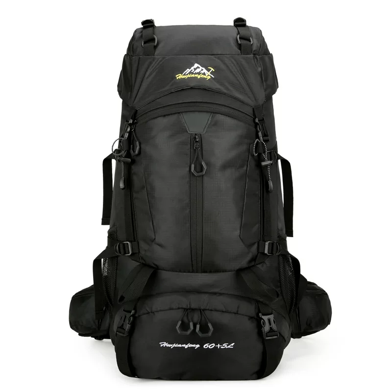 60+5L Professional Outdoor Mountaineering Large Capacity Lightweight Travel Hiking Backpack Waterproof Camping Backpack