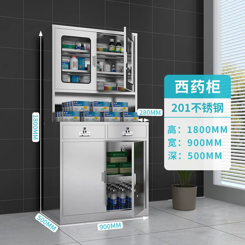 Шкаф для медикаментов из нержавеющей стали 304 Ju Sheng JS-02