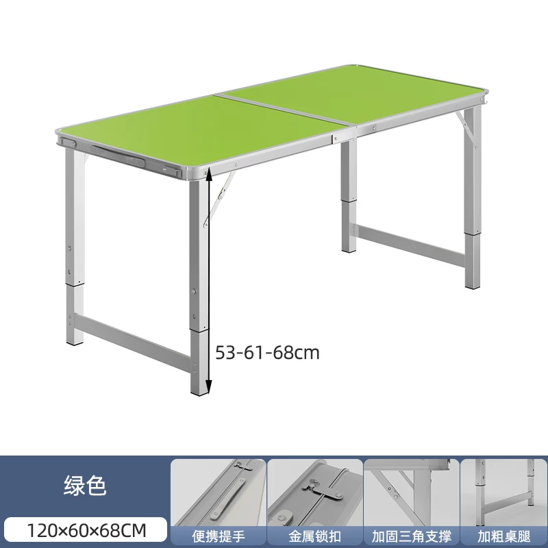 Folding tables, night market stalls, starting work, folding tables and chairs, setting up stalls, folding tables and chairs, outdoor portable push tables