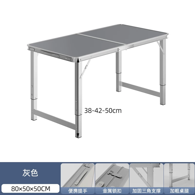 Folding tables, night market stalls, starting work, folding tables and chairs, setting up stalls, folding tables and chairs, outdoor portable push tables