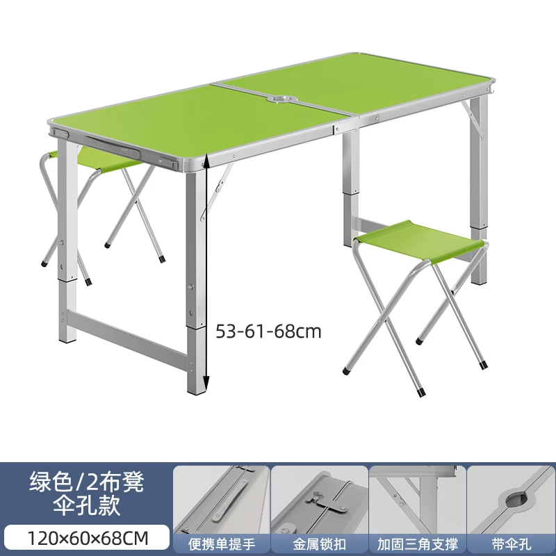 Folding tables, night market stalls, starting work, folding tables and chairs, setting up stalls, folding tables and chairs, outdoor portable push tables