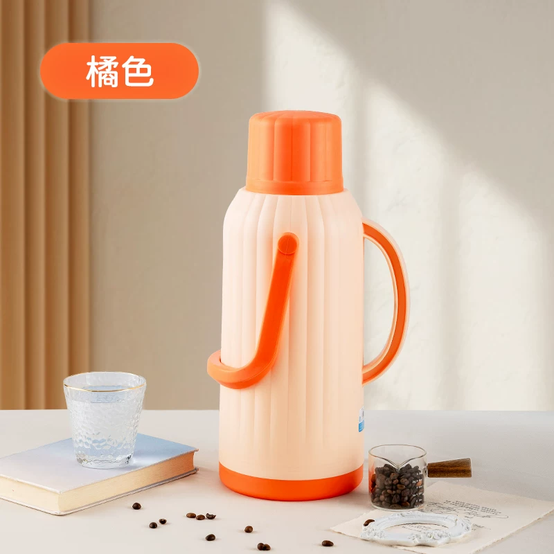 3.2L old-fashioned hot water bottle, household heater, student dormitory insulation, water bottle shell, large capacity glass tea bottle