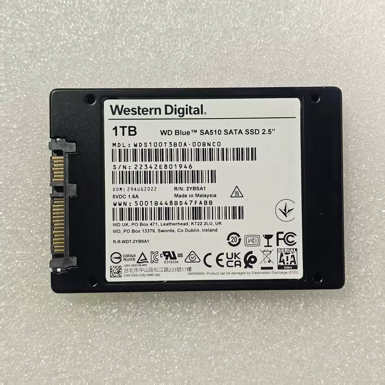 Samsung/三星 870EVO 250G 500G 1T2TBSSD настольный ноутбук с твердотельным накопителем
