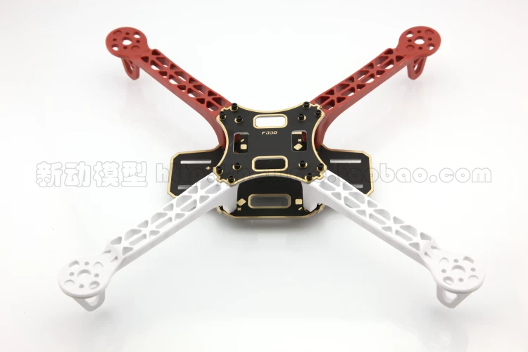 Four axis F330 rack aerial drone competition specific integrated sinking gold board PCB model aircraft crossing machine rack
