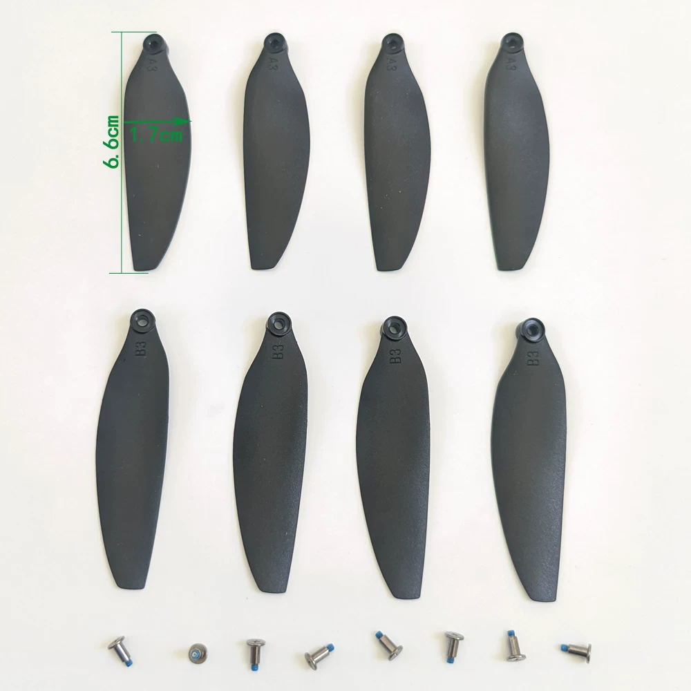 Buy two and get one free. Universal drone fan blade, drone propeller blade, model airplane, fan blade propeller, quadcopter, drone wing