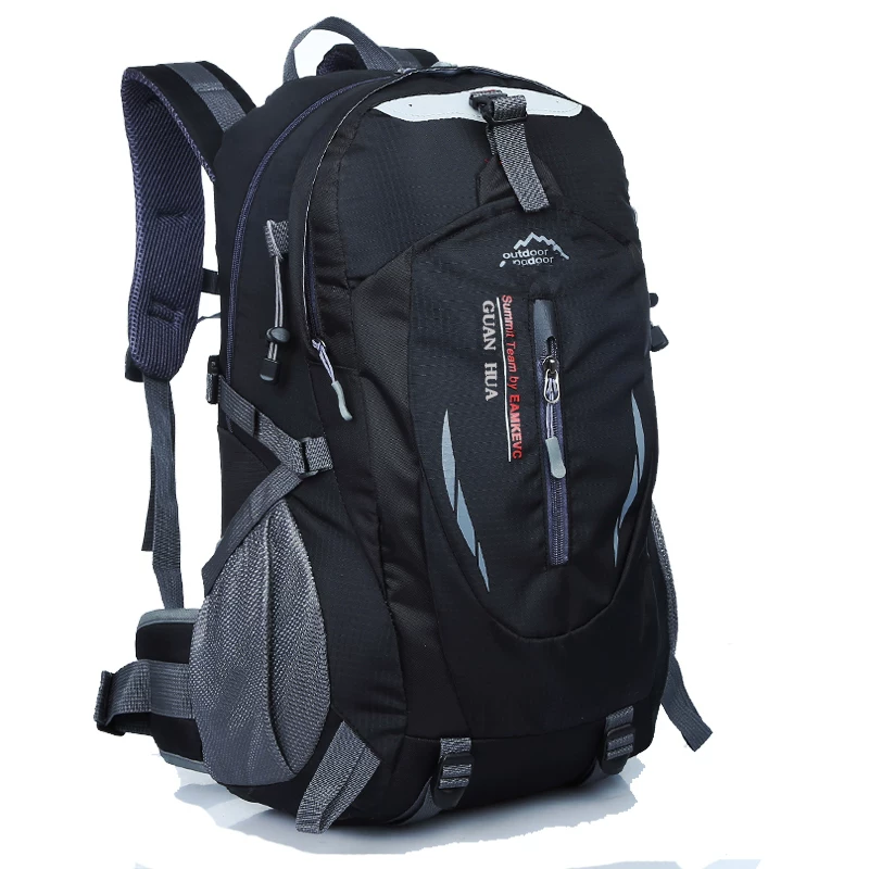 Outdoor hiking bag 40L large capacity lightweight travel backpack for men and women, waterproof riding backpack, backpack