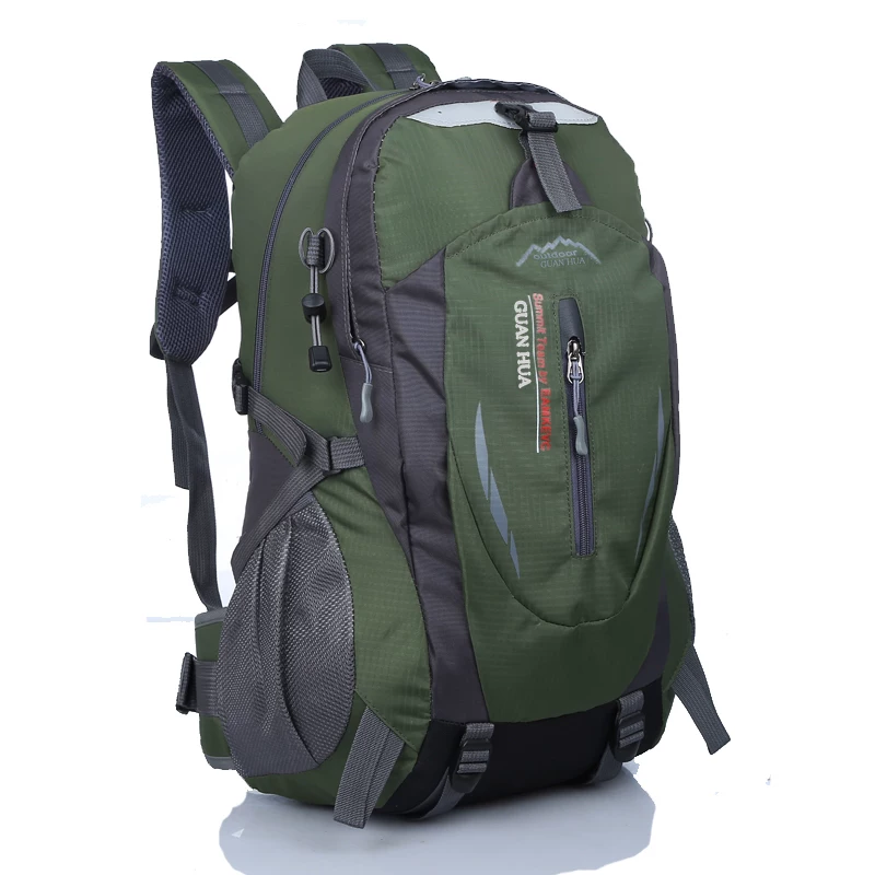 Outdoor hiking bag 40L large capacity lightweight travel backpack for men and women, waterproof riding backpack, backpack