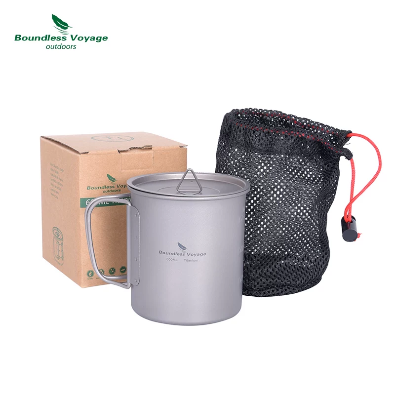 Biwei Pure Titanium Water Cup Outdoor Cumping Camping Coffee Cufe Coffee Coffee Light Portable Mug однослойная чашка для кипячения